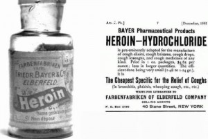 Bayer Werbung für Heroin von 1901